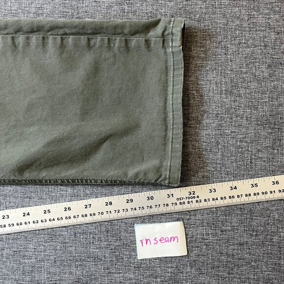 Nudie Adam Slim Fit Stretch Chino Pants - Men's Size 38*36(Fit 38*31) - Green - Picture 9 of 14